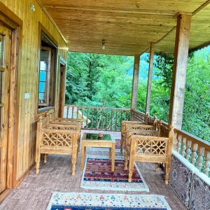 کلبه جنگلی قلعه رودخان