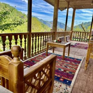 کلبه جنگلی قلعه رودخان