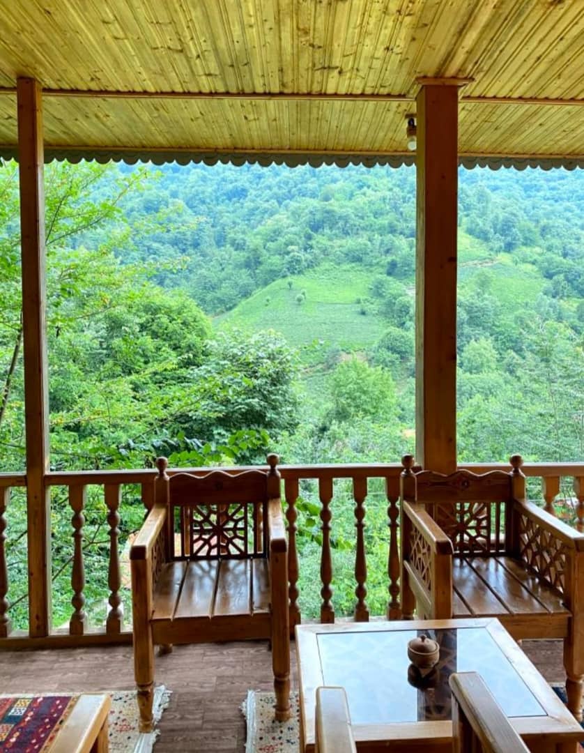 کلبه جنگلی قلعه رودخان